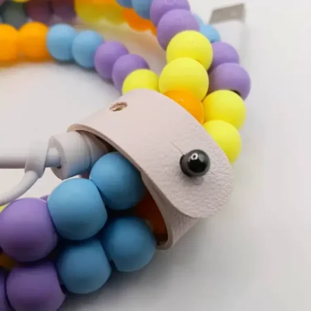 Cavo USB perline laccetto