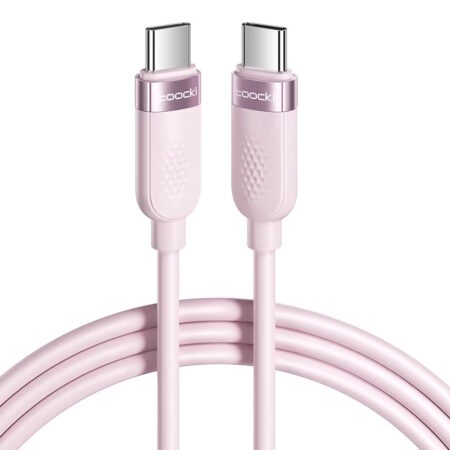 Cavo USB-c silicone rosa
